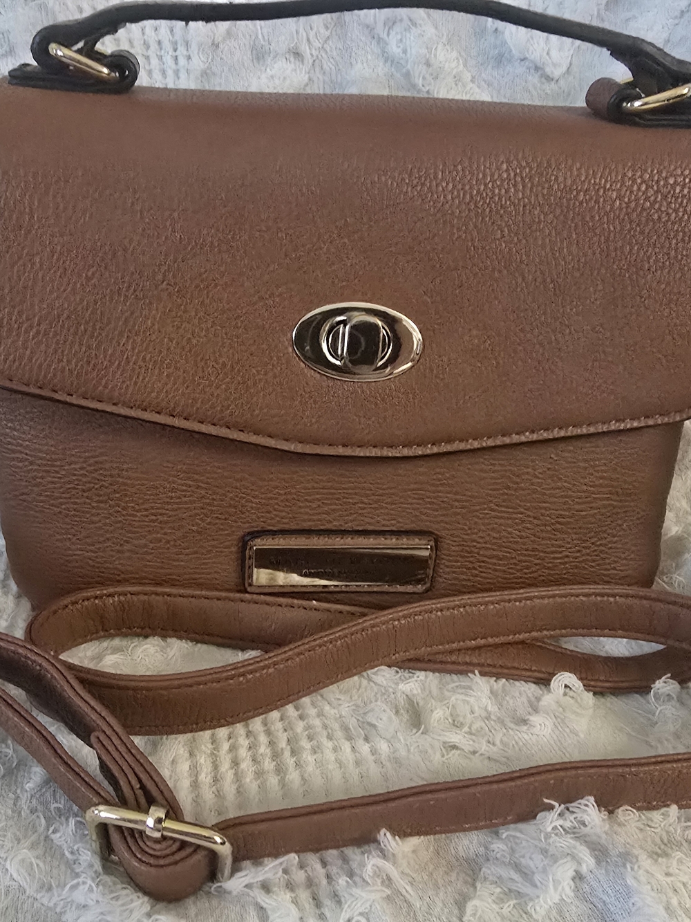 Marc Jacobs Top-Handle Crossbody Bag with Turn-Lock, Long Strap, Short Strap